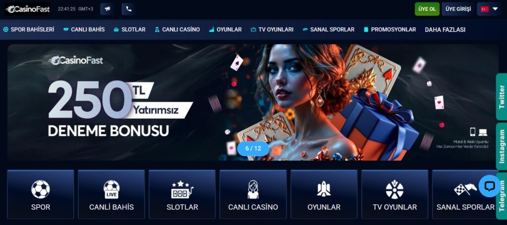 casinofast giriş